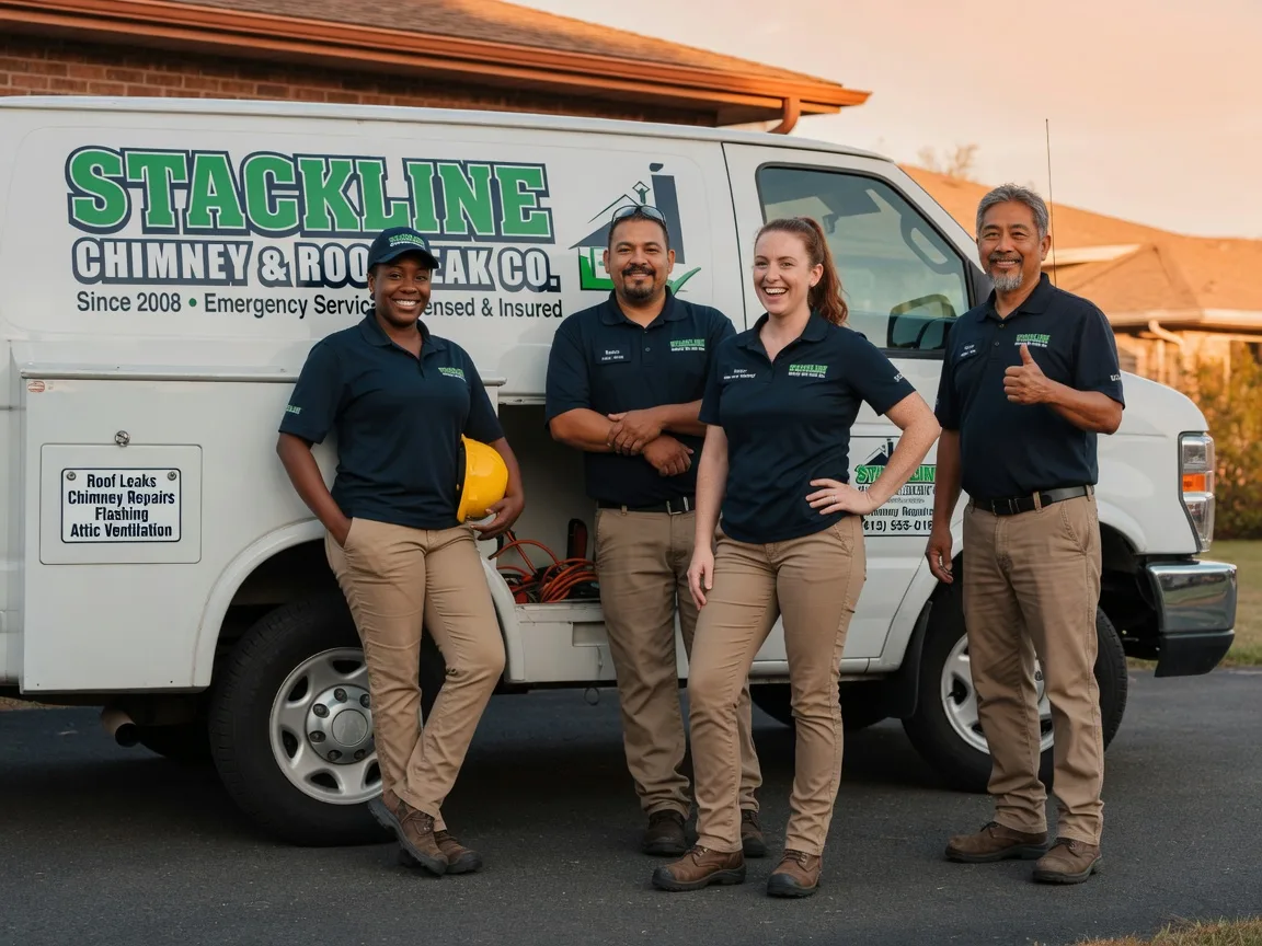 Chimney flashing repair company in Villa Maria, PA